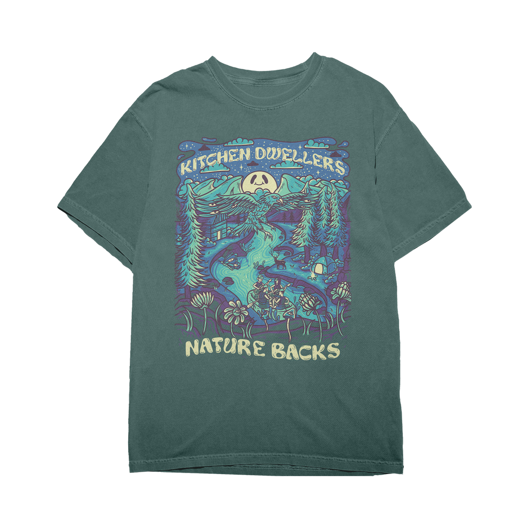 Nature Backs Tee - Green