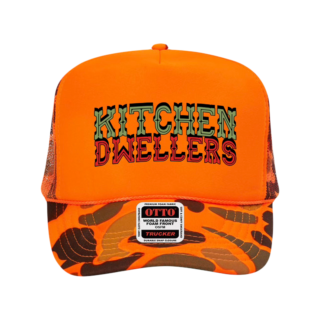 Spacey Cowboy Camo Trucker Hat