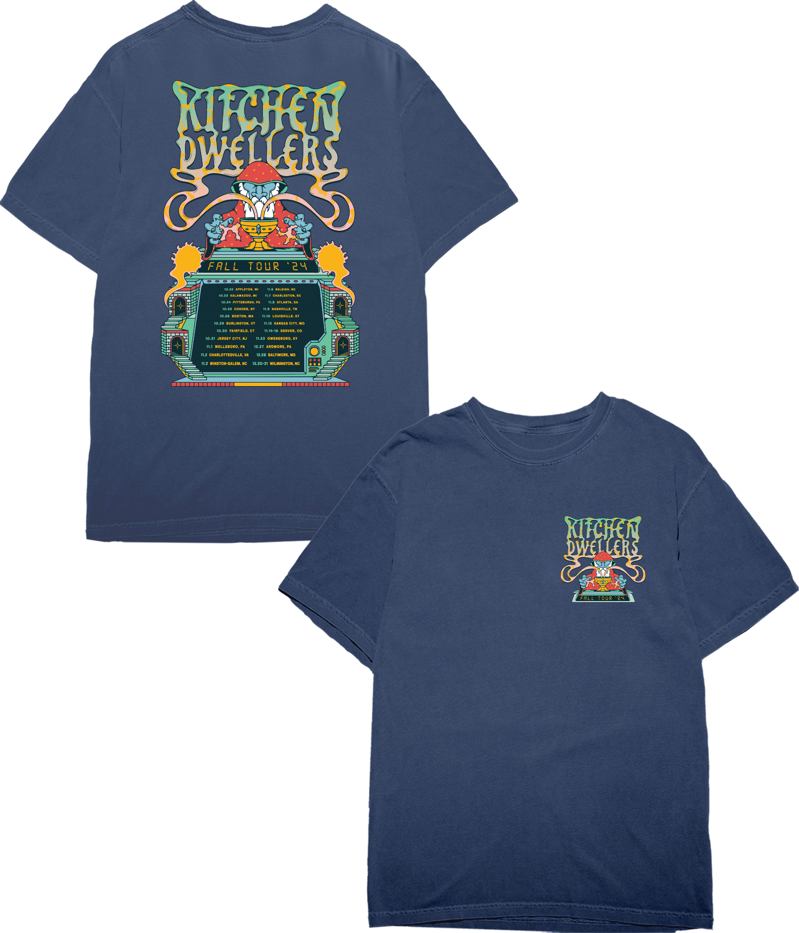 Wizard Tour T-Shirt – Kitchen Dwellers Store